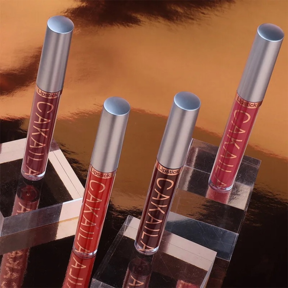 Lip Gloss Liquid Lipstick Matte Waterproof Long Lasting Lipgloss - Picture 6 of 7